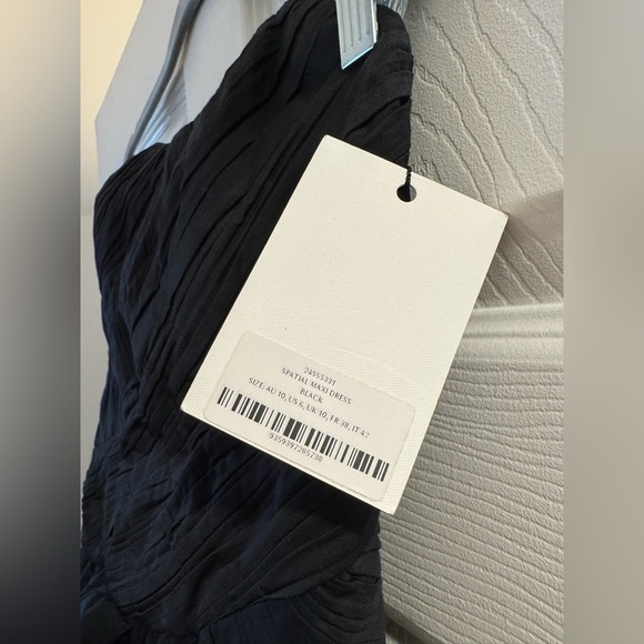 NWT Aje. Spatial Maxi Dress Black - Picture 11 of 14
